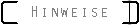 Hinweise